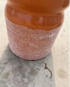 UPVC straight connectorφ250 pipe,wi/sand at outside surface